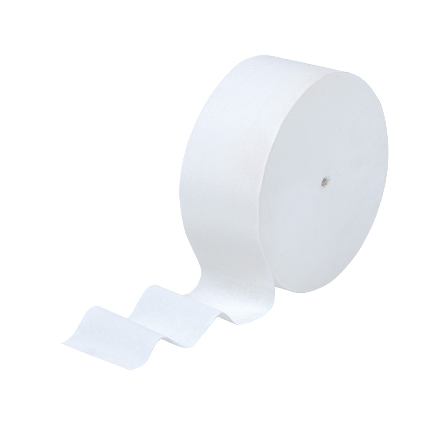 Kimberly-Clark Scott 2-Ply Coreless Jumbo Roll Tissue Jr. Bathroom Tissue, 07006 (1150 ft/roll) (12 rolls/case)