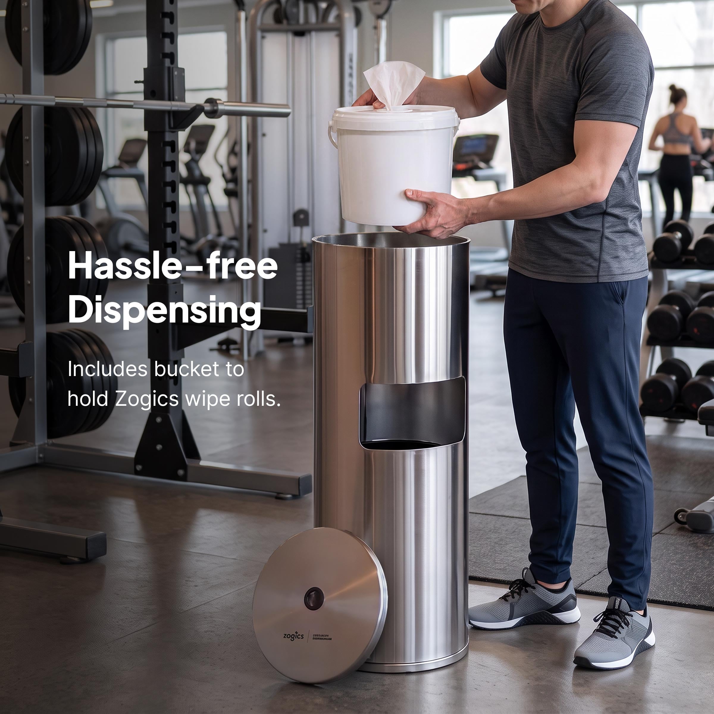 Stainless Steel Wipes Dispenser