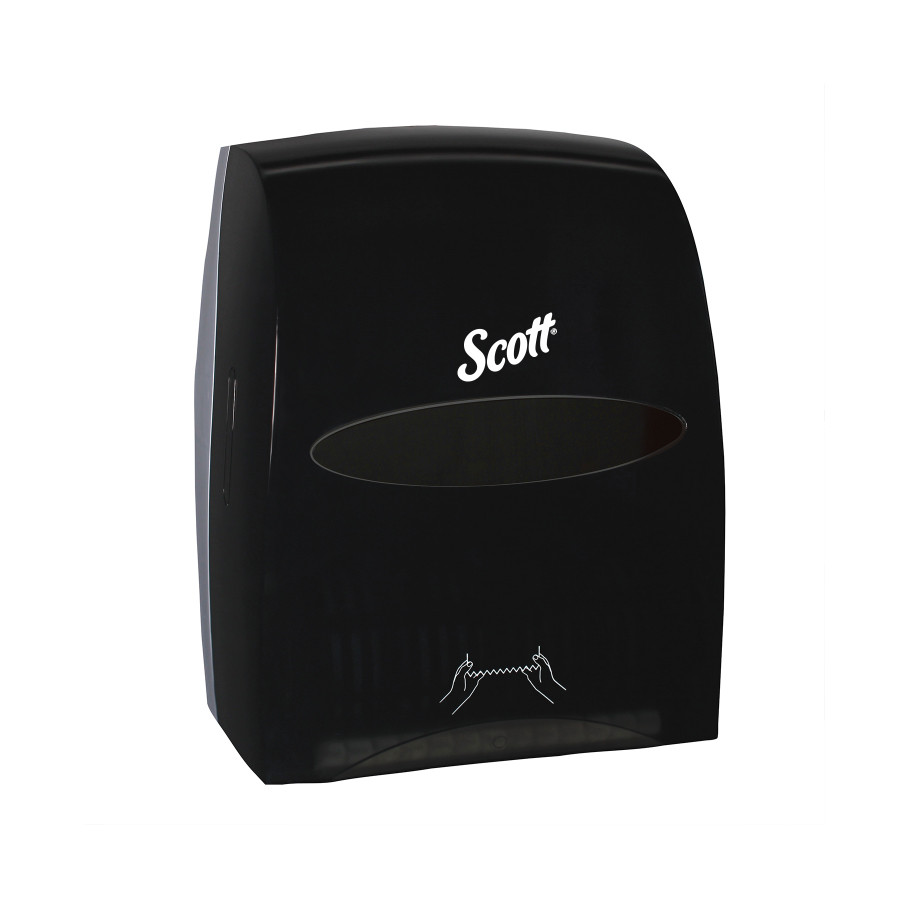 Kimberly-Clark Scott Essential Hard Roll Towel Dispenser, Smoke, 46253