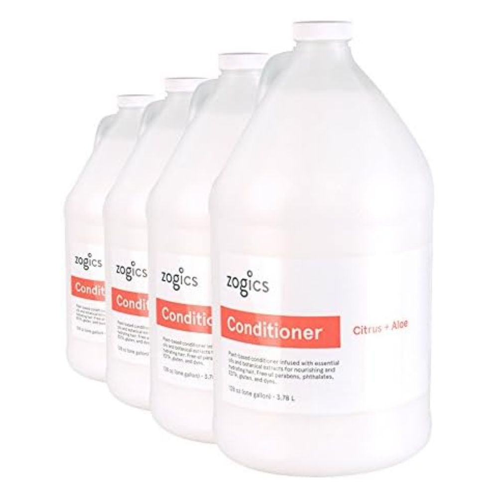 Bulk Zogics Citrus & Aloe Conditioner—nourishes hair with aloe vera and vitamin-rich extracts