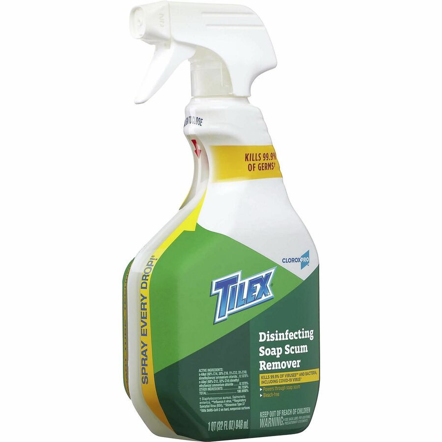 Tilex Soap Scum Remover and Disinfectant, 32oz Smart Tube Spray (CLO35604EA)