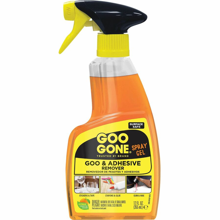 Dependable, citrus-based stain and adhesive remover gel.