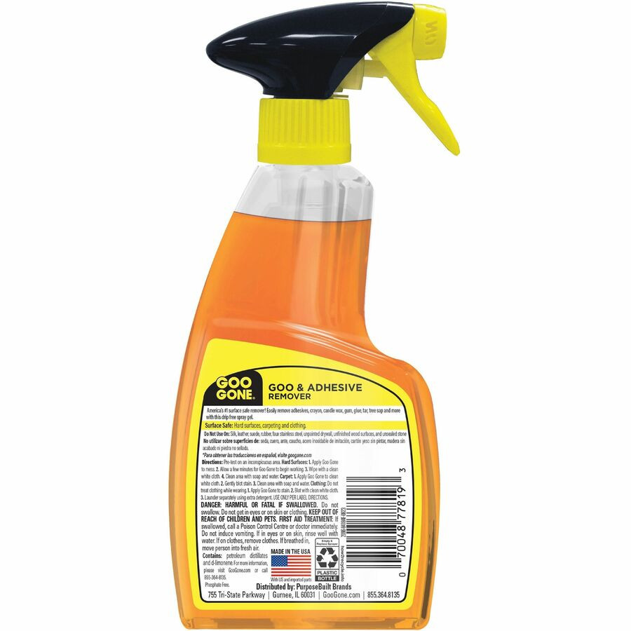 Remove Sticky Messes with Goo Gone's Citrus Spray