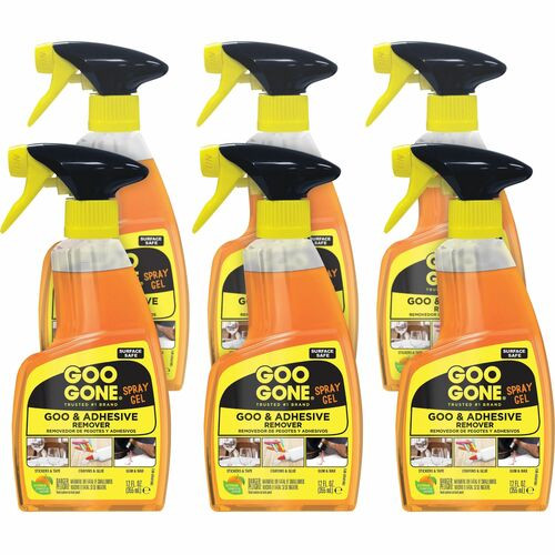 Dependable, citrus-based stain and adhesive remover gel.