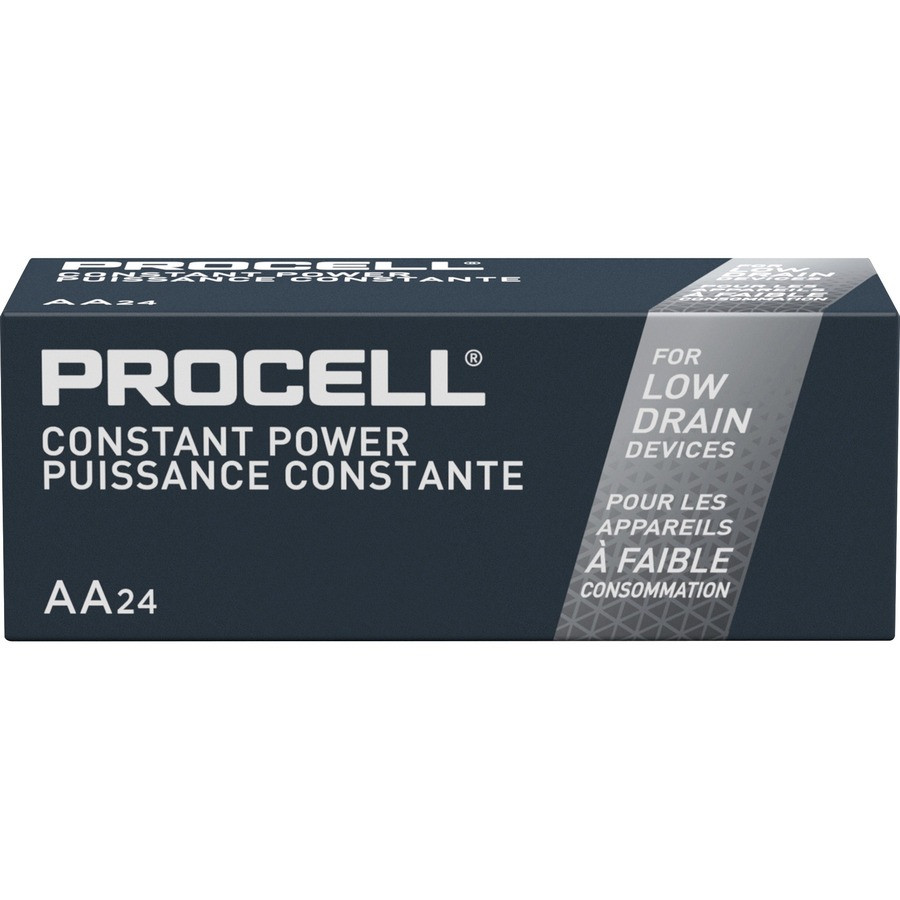Duracell Procell Alkaline Batteries, AA, 24/Box