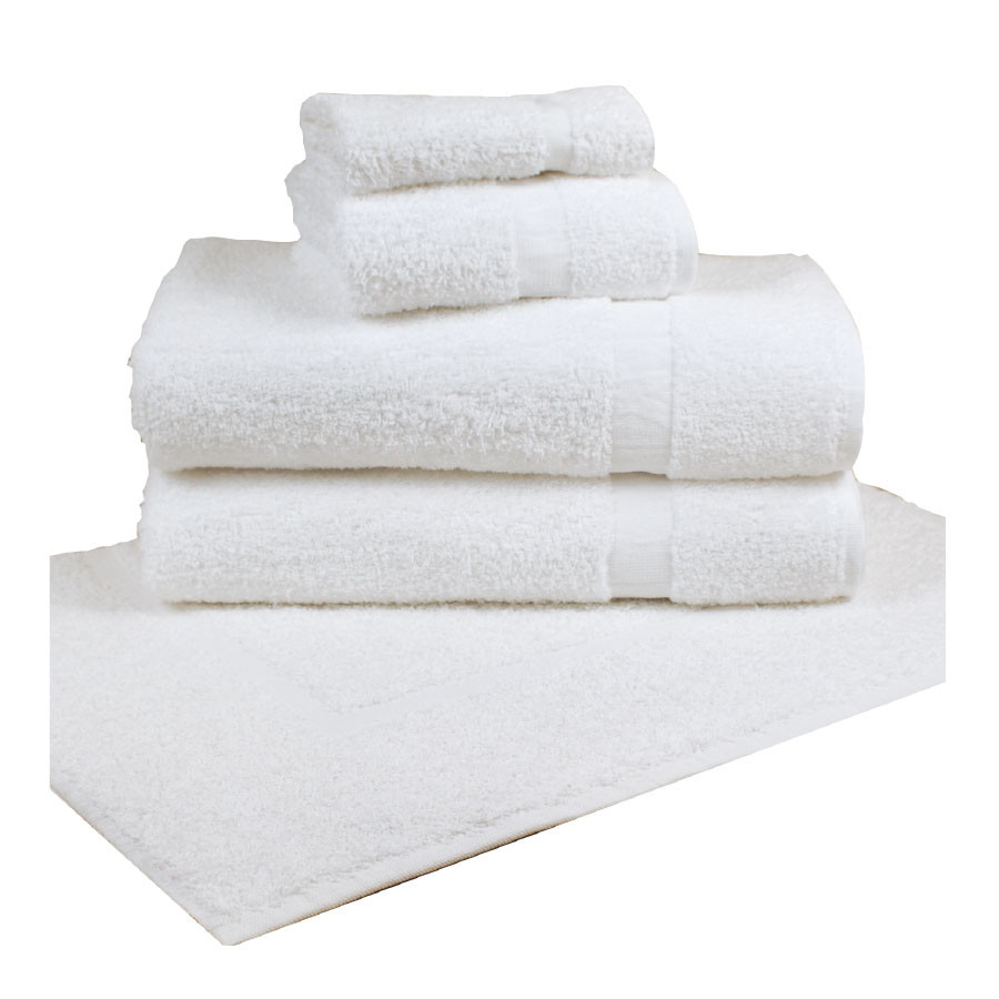 24x48 Bath Towel, White, Durability Series, 8 lbs/dz