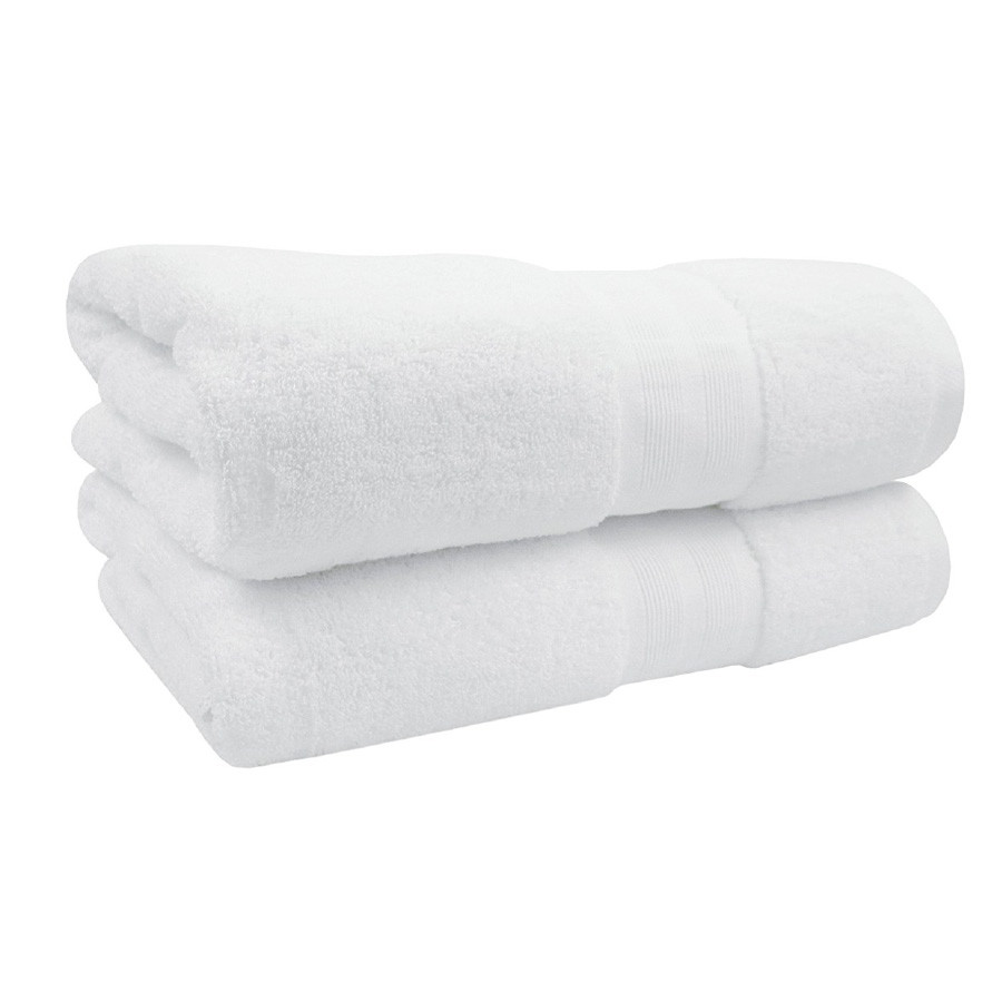 24x48 Bath Towel, White, Durability Series, 8 lbs/dz