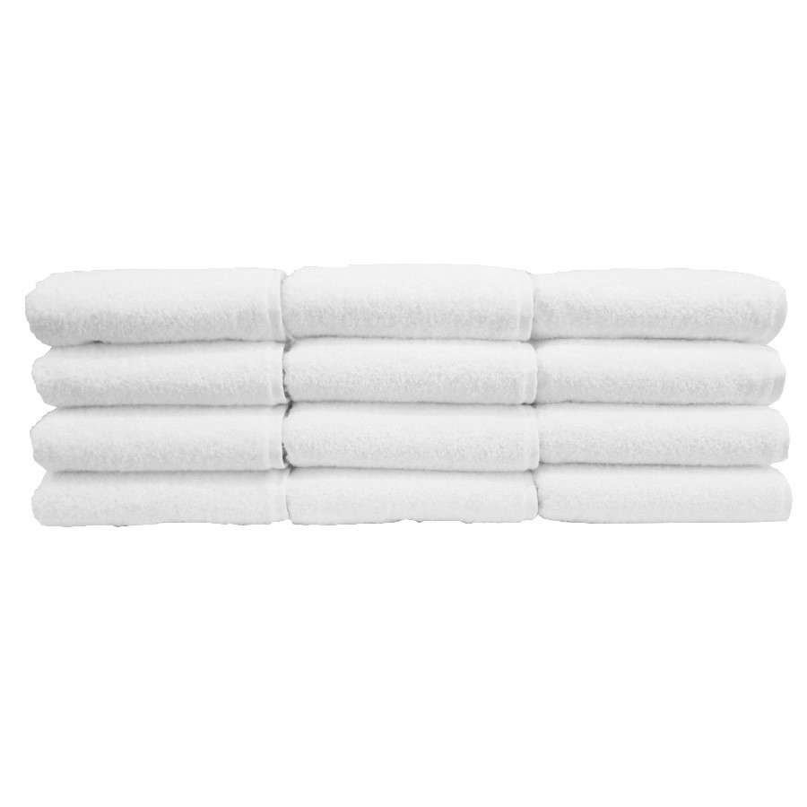 16x27 Hand Towel, White, Durability Series, 3 lbs/dz