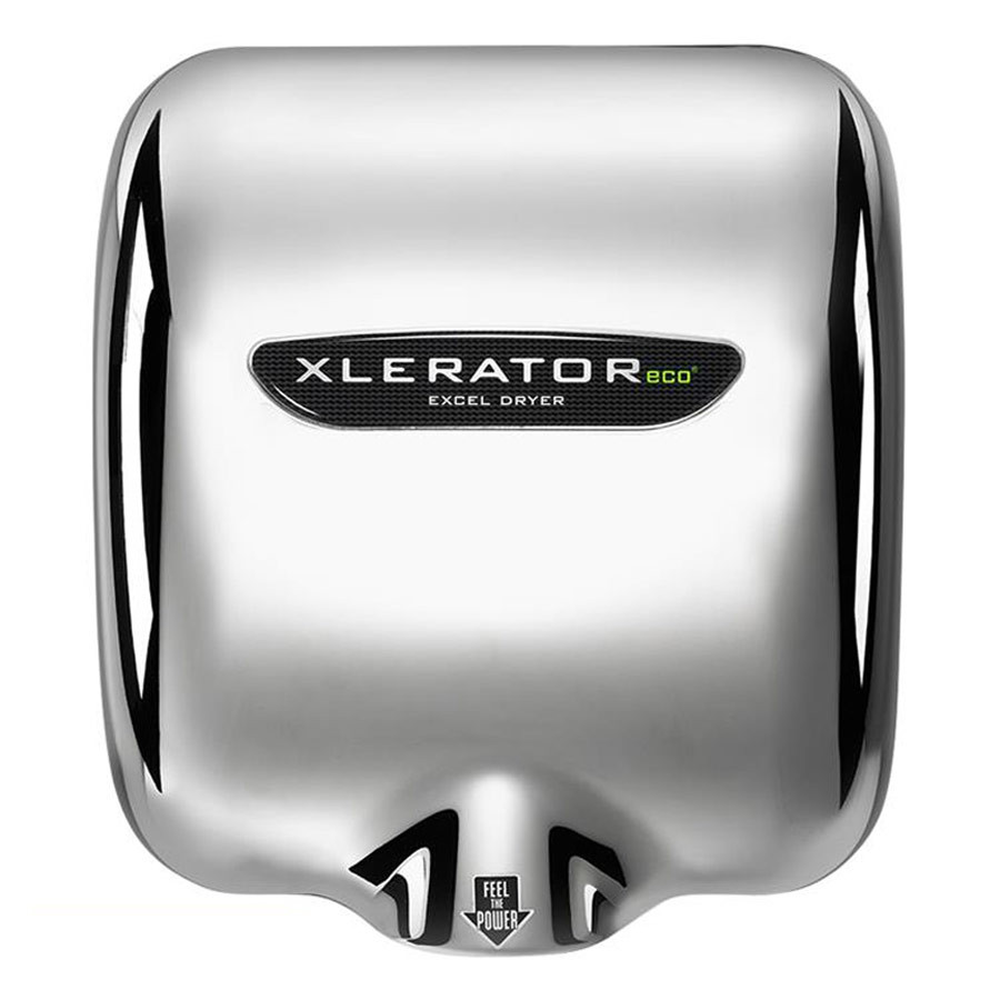 XLERATOReco Hand Dryer, Chrome Plated, XL-C-ECO
