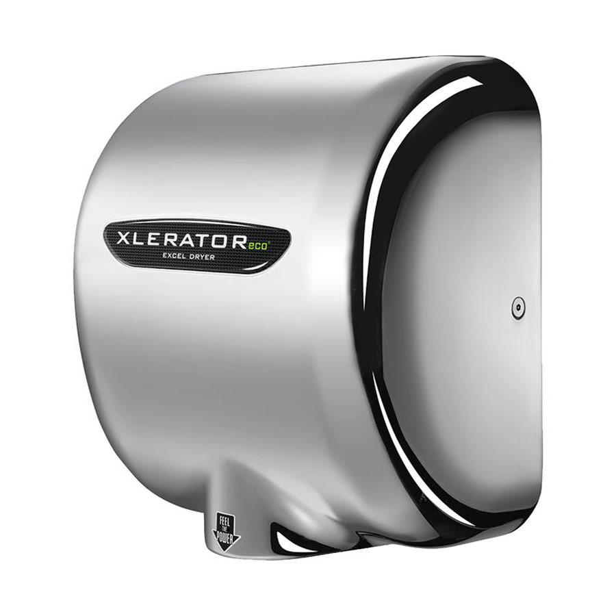 XLERATOReco Hand Dryer, Chrome Plated, XL-C-ECO