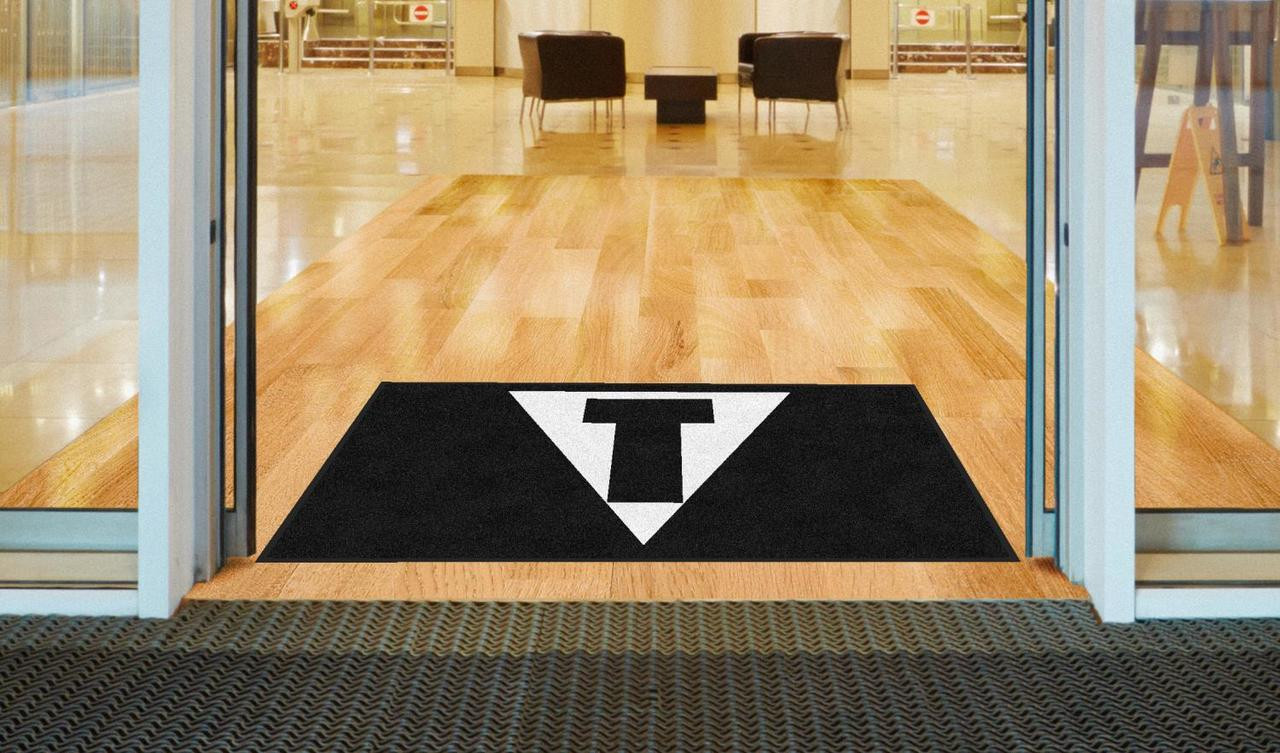 M+A Matting TITLE Boxing Logo Classic Impressions, Horizontal Interior Wiper Mat