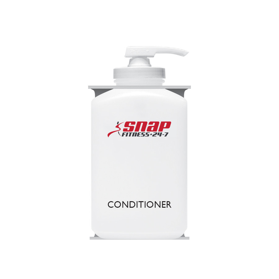 Snap Fitness Bulk Personal Care Dispensers, 1 Chamber, Conditioner