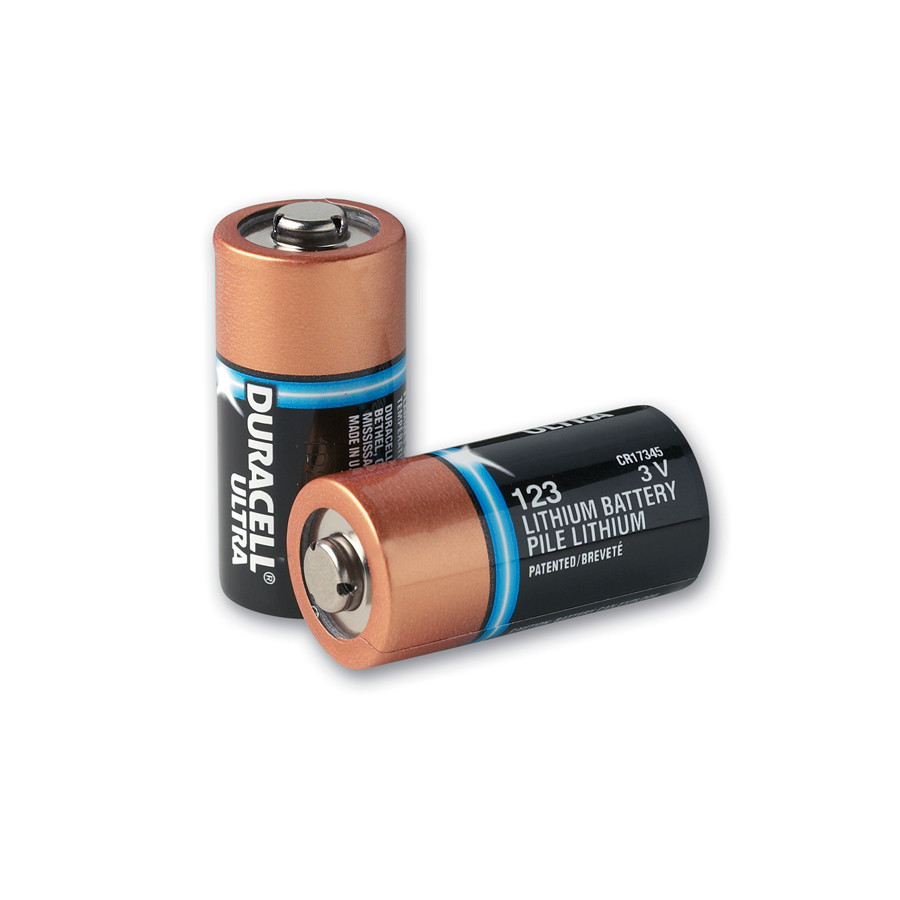 Duracell Type 123 Lithium Batteries (sleeve of 10) (8000-0807-01)
