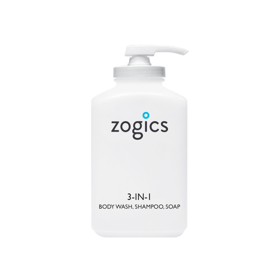 Zogics Bulk Personal Care Dispensers, 3 in 1 Replacement