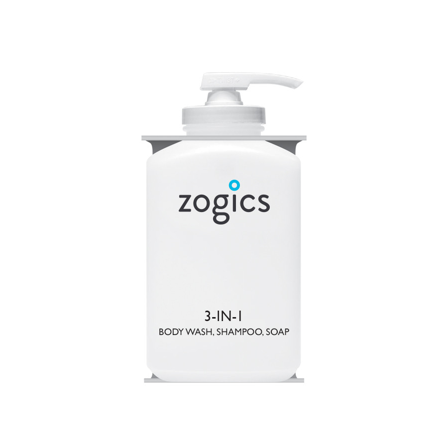 Zogics Bulk Personal Care Dispensers, 1 Chamber