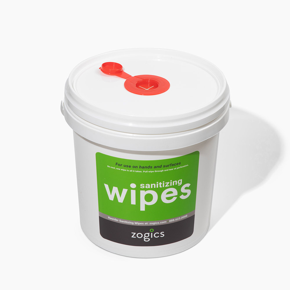 Portable Bucket of Sanitizing Wipes | Alcohol-Free Hand Wipes