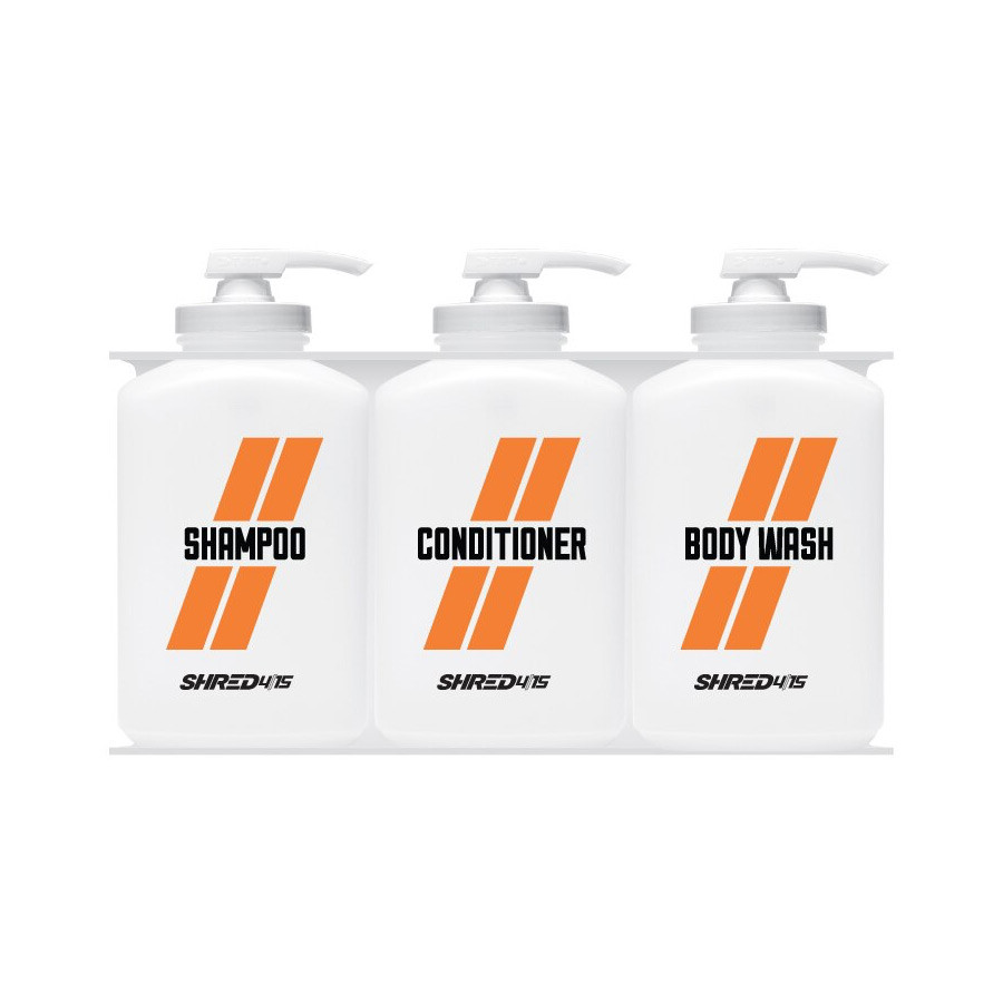 Shred415 Bulk Personal Care Dispensers, 3 Chambers