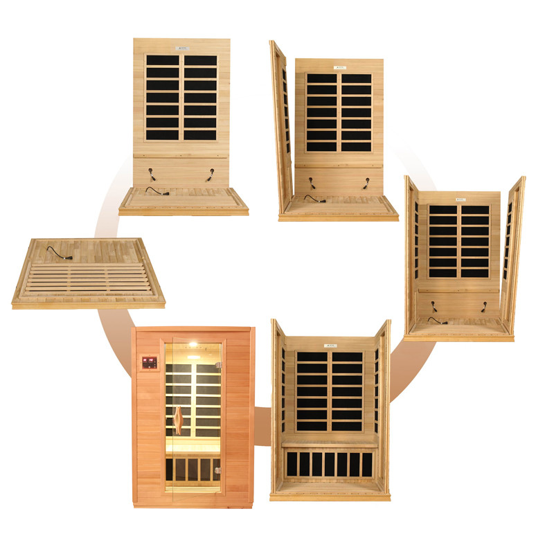 DYN-6202-03 Dynamic Low EMF Far Infrared Sauna, Versailles HF