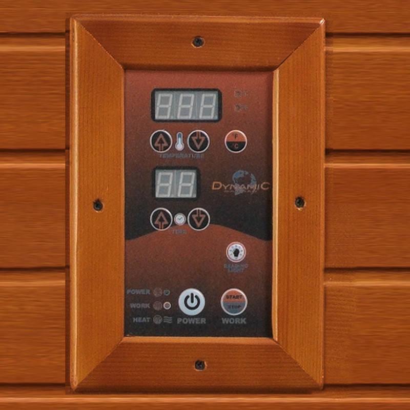 DYN-6225-02 Dynamic Low EMF Far Infrared Sauna, LeMans Edition