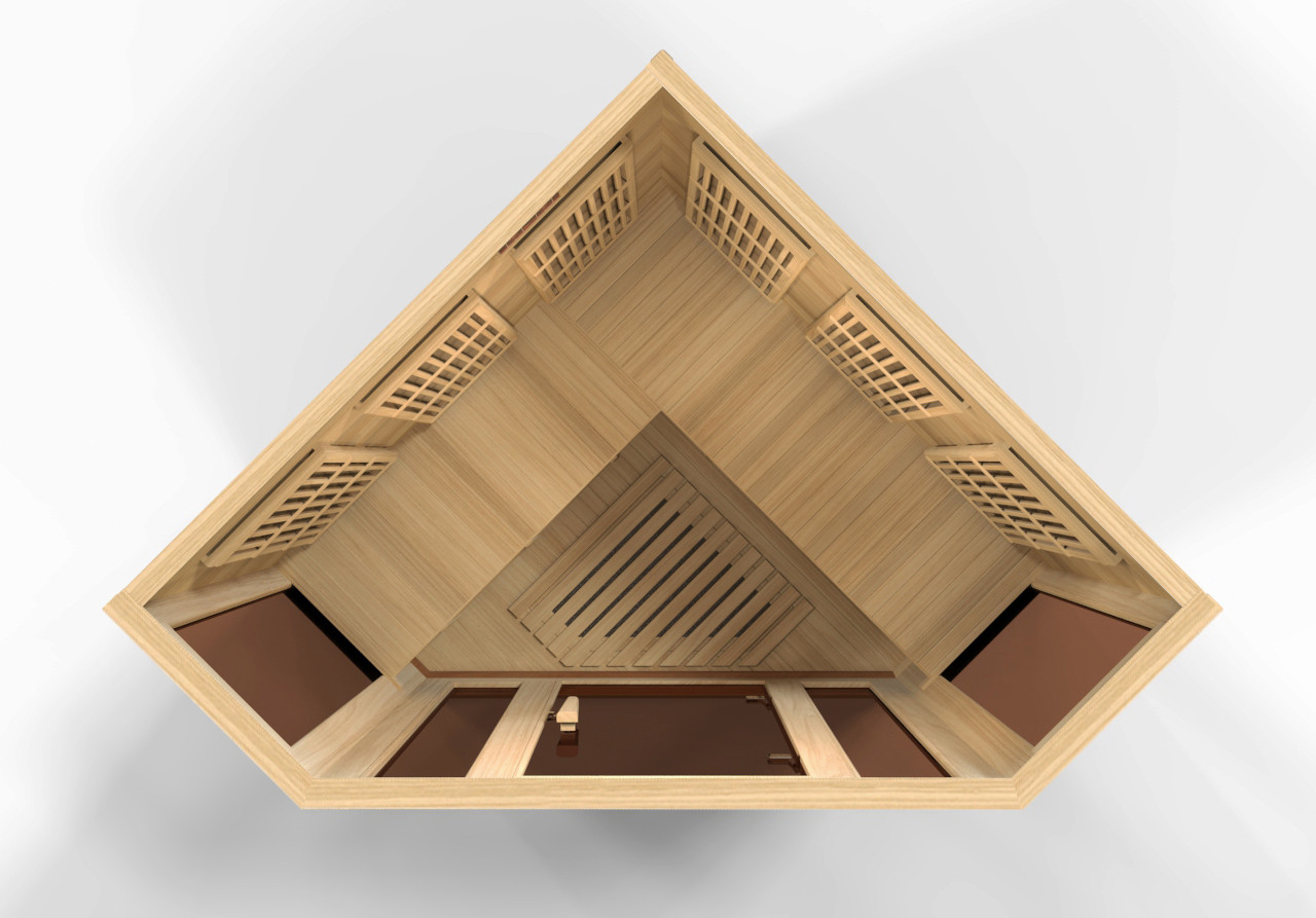 MX-K356-01 Maxxus Low EMF FAR Infrared Sauna