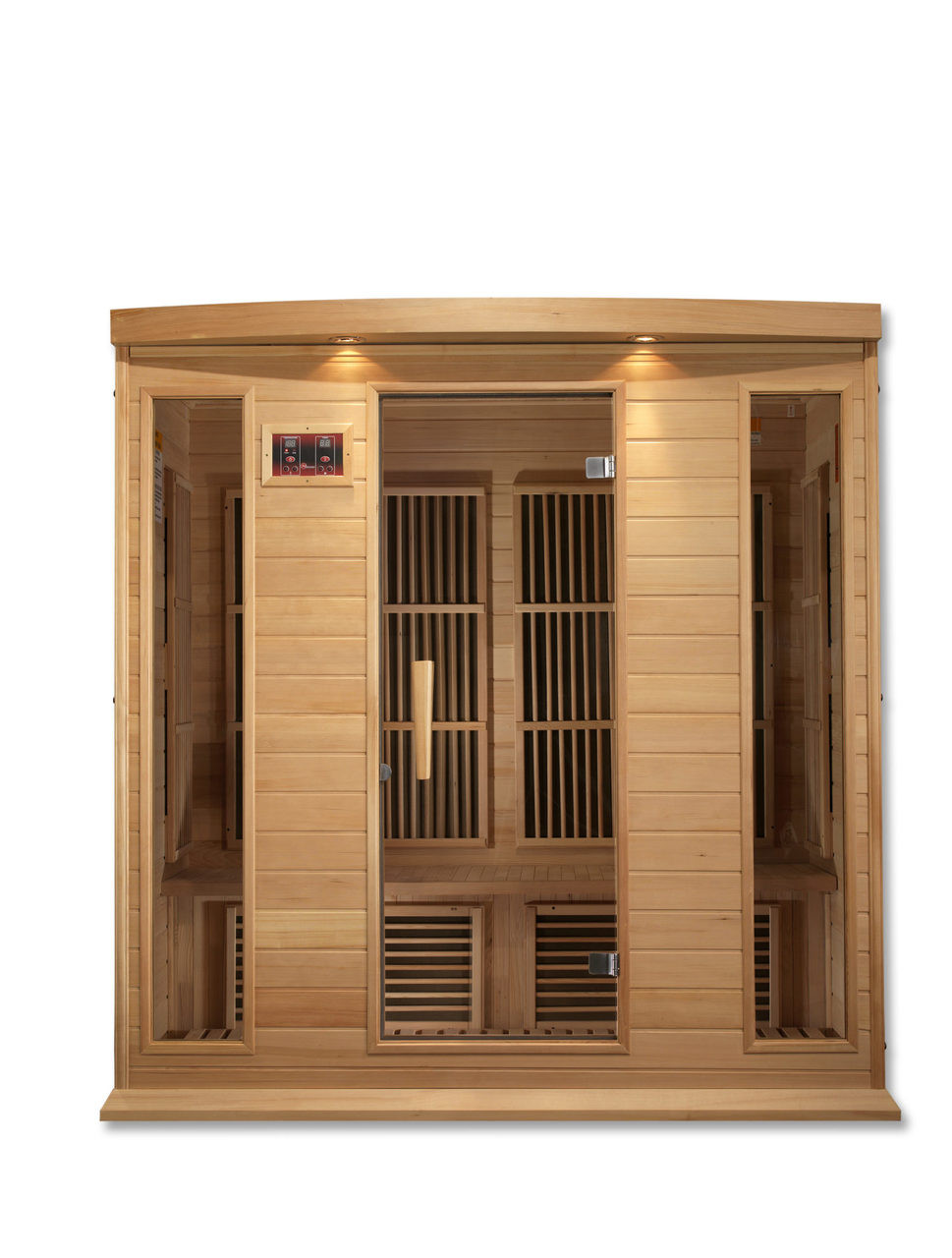 Golden Designs Maxxus Low EMF FAR Infrared Hemlock Sauna