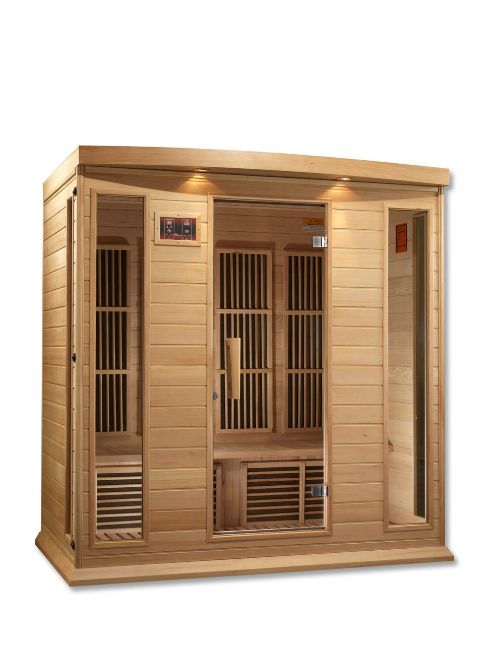 Golden Designs Maxxus Low EMF FAR Infrared Hemlock Sauna
