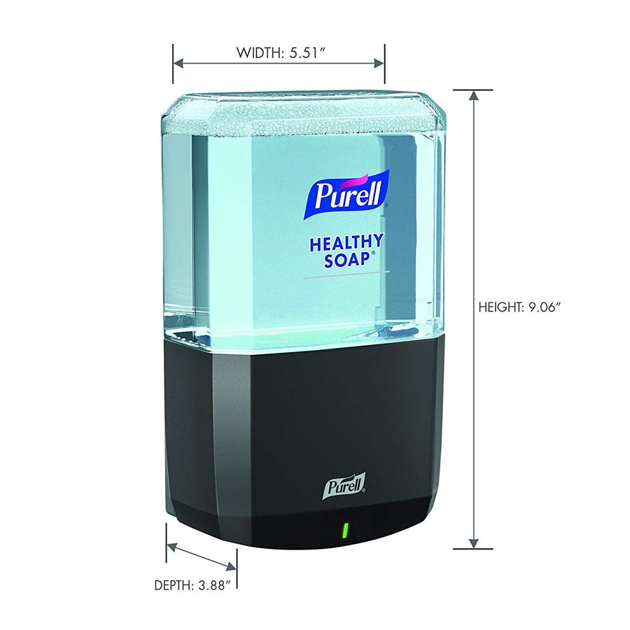Purell ES6 Touch-Free Hand Soap Dispenser, Graphite (6434-01)