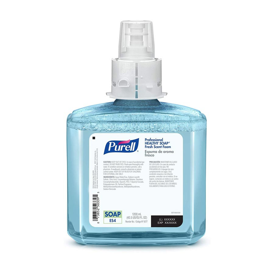 Purell ES4 Professional Healthy Soap Fresh Scent Foam, 1200mL (2/case) (5077-02)