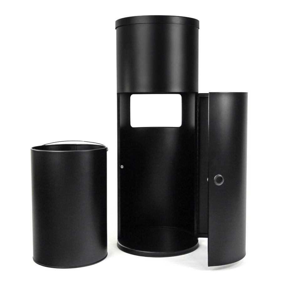 Black Powder Coated Wipe Dispenser