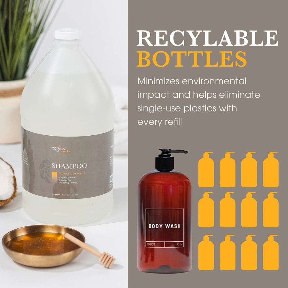 Bulk Organic Shampoo | Honey Coconut Shampoo