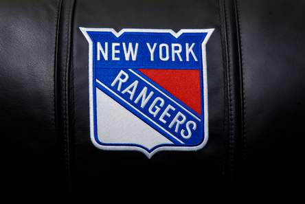 Custom Headrest Logo Example - New York Rangers (DS-Logo)