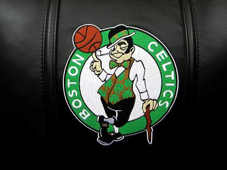 Custom Headrest Logo Example - Boston Celtics (DS-Logo)