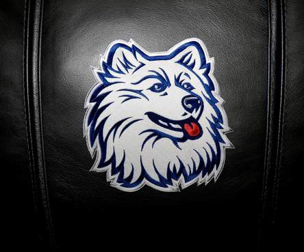 Custom Headrest Logo Example - UConn Huskies (DS-Logo)