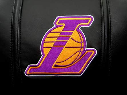 Custom Headrest Logo Example - Los Angeles Lakers (DS-Logo)