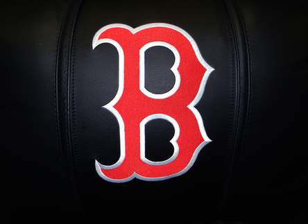 Custom Headrest Logo Example - Boston Red Sox (DS-RelaxPlusLogo)
