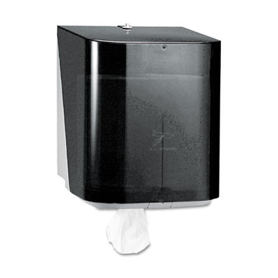 Kimberly-Clark In-Sight Sr. Center-Pull Dispenser, Smoke, 09335