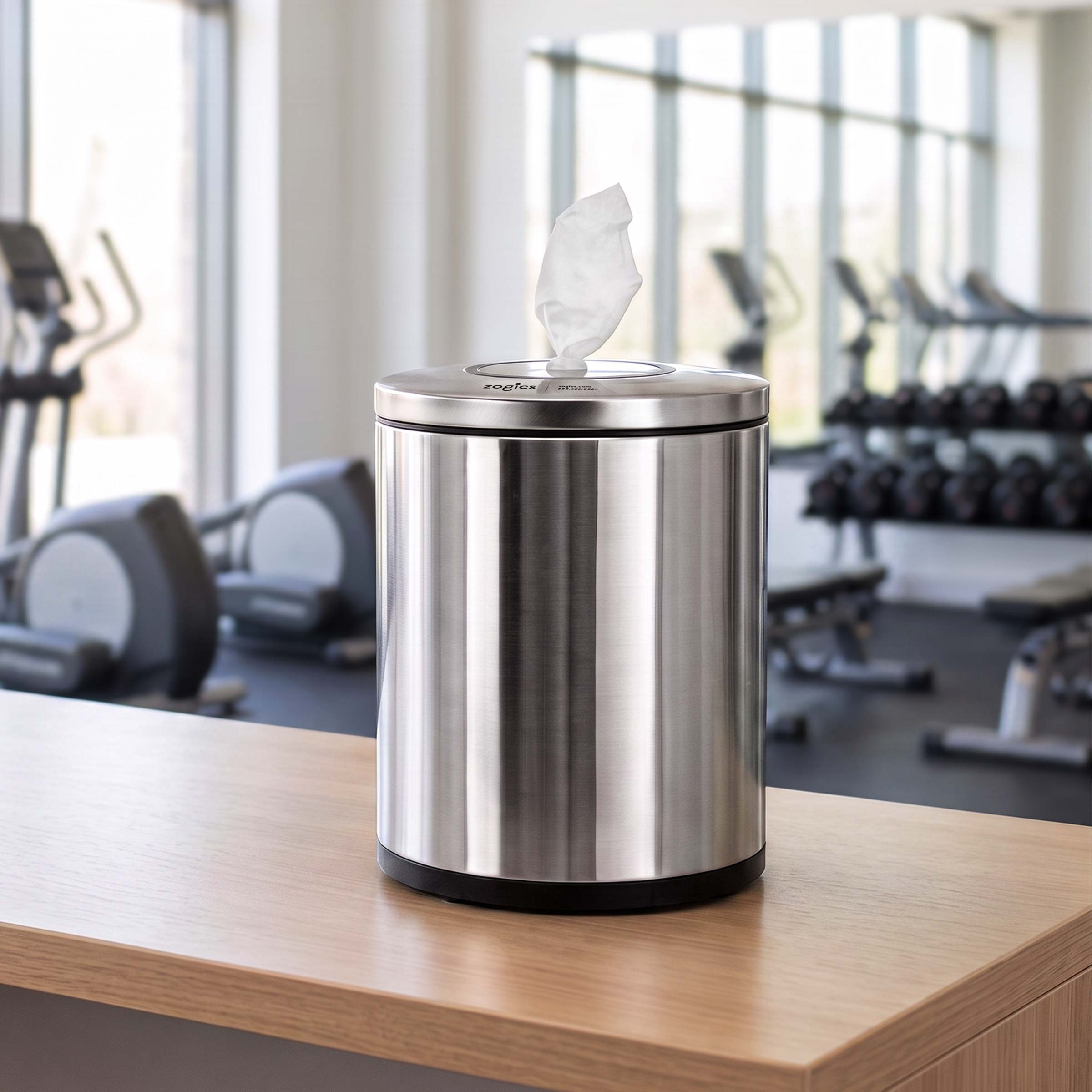 Tabletop Stainless Steel Wipe Dispenser