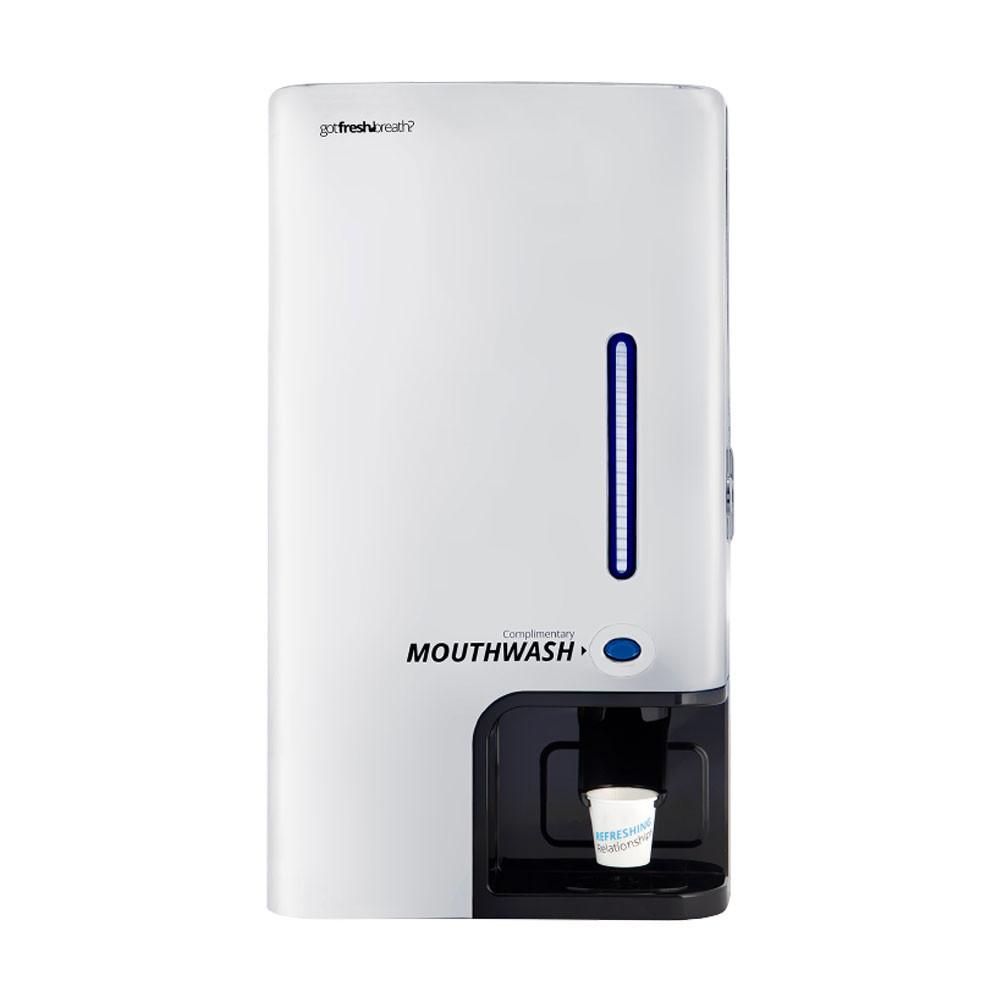 auto mouthwash dispenser