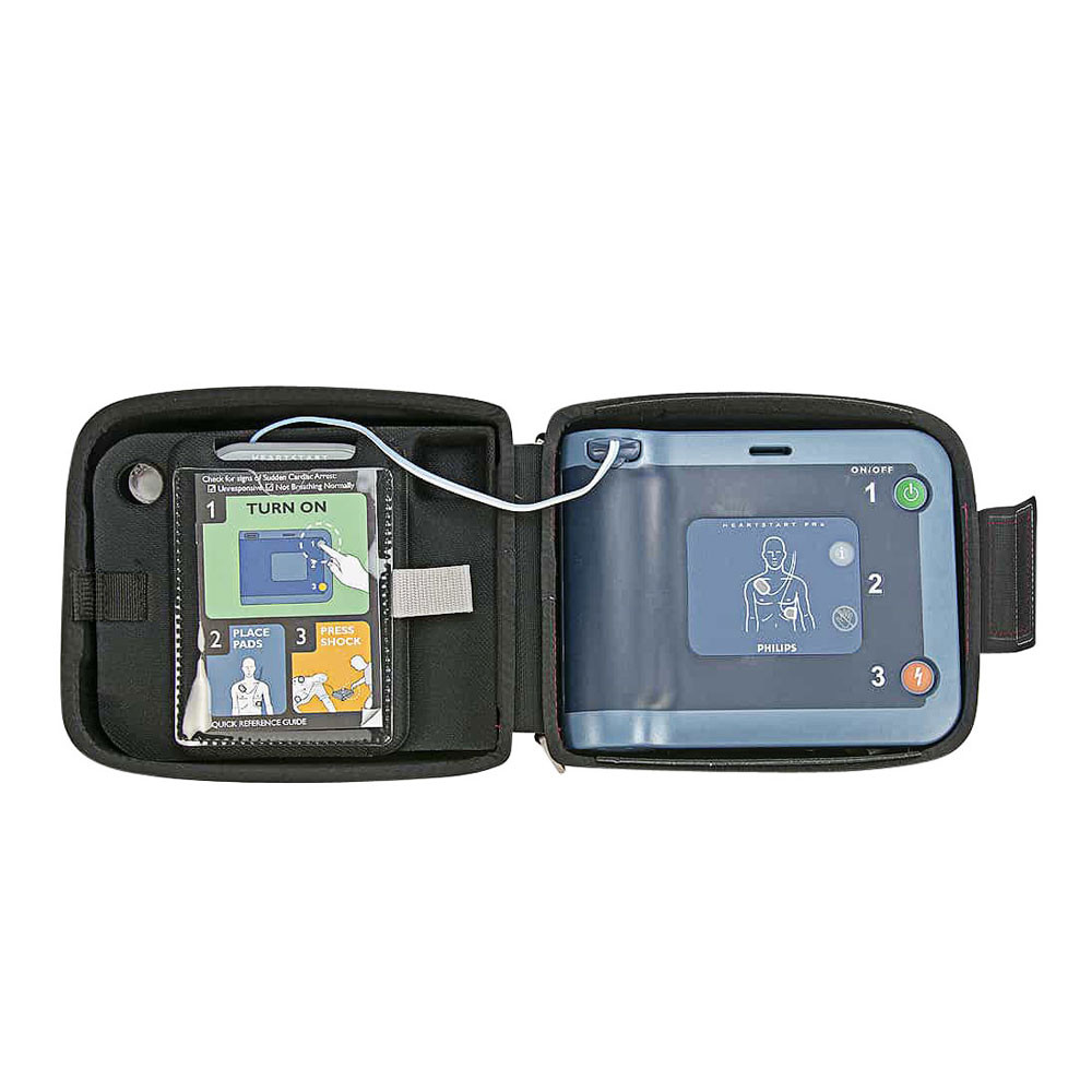 Philips HeartStart FRx Automated External Defibrillator + Carry Case