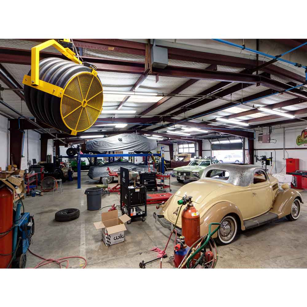 Yellow Jacket Mountable Fan