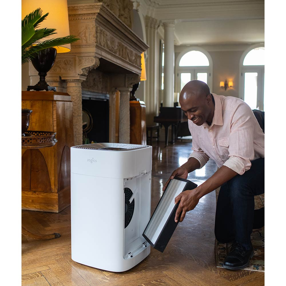 Replacement Filter Installation, NSpire Pro Premium HEPA Air System