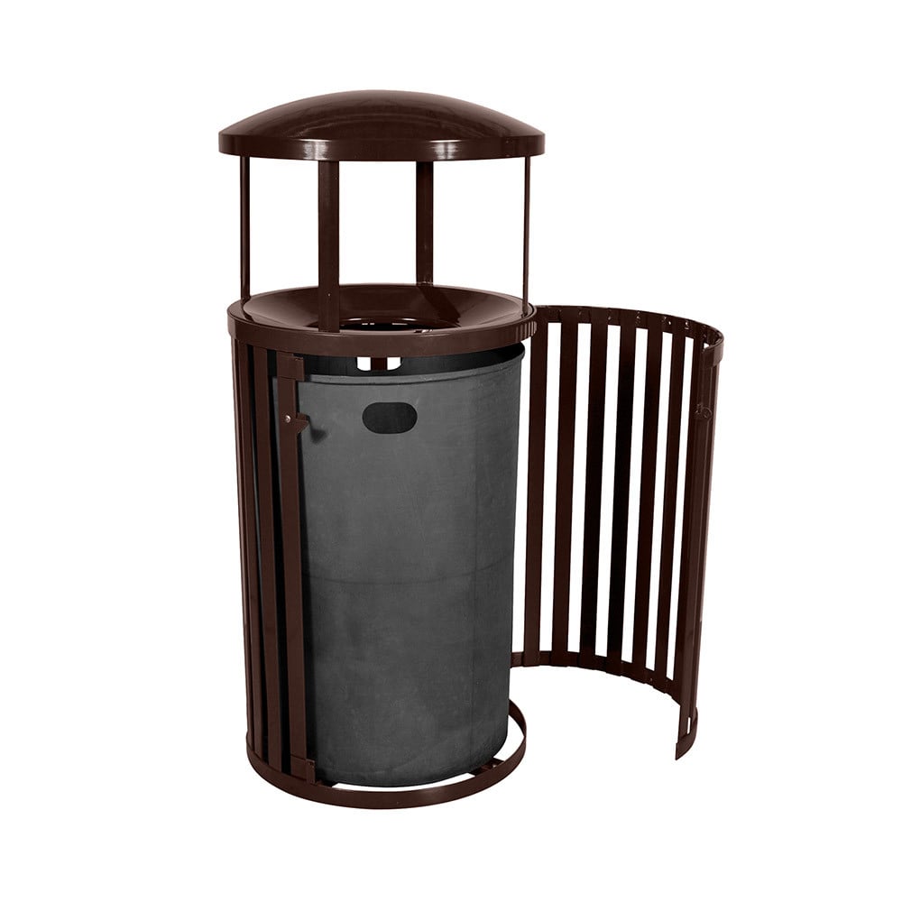 Streetscape Outdoor Trash Can