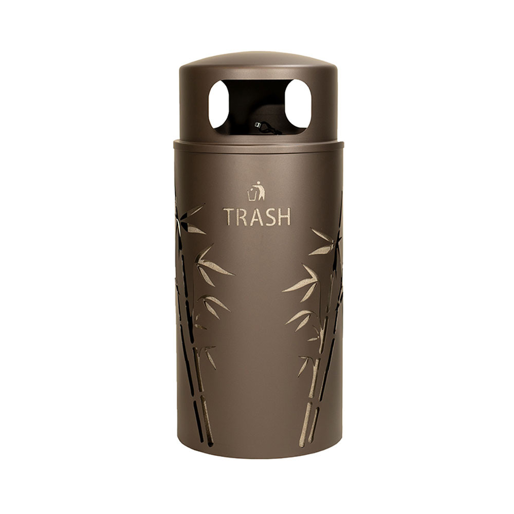 Nature Series Bamboo Trash Receptacle