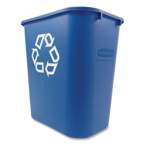 Rubbermaid Commercial RCP295673BE Deskside Recycling Bin