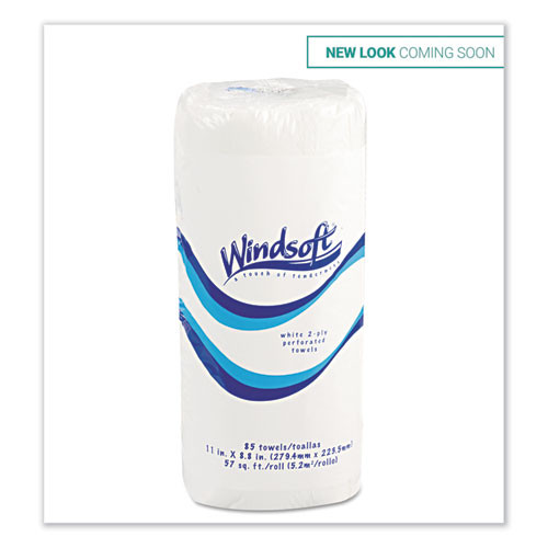 Windsoft WIN122085CTB 2 Ply Perforated Towels Roll