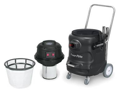 Powr Flite Wet Dry Vacuum 20 Gallon Dual Motor with Poly Tank