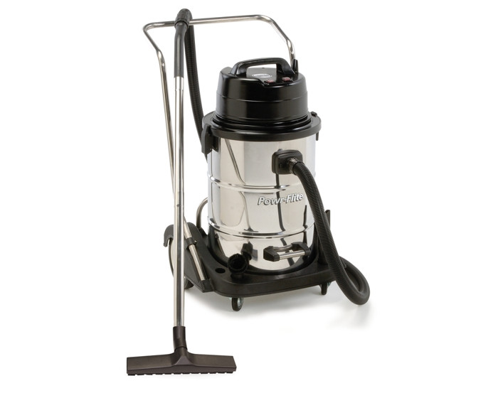 Powr Flite Wet Dry Vacuum 20 Gallon Dual Motor with Stainless Steel Tank