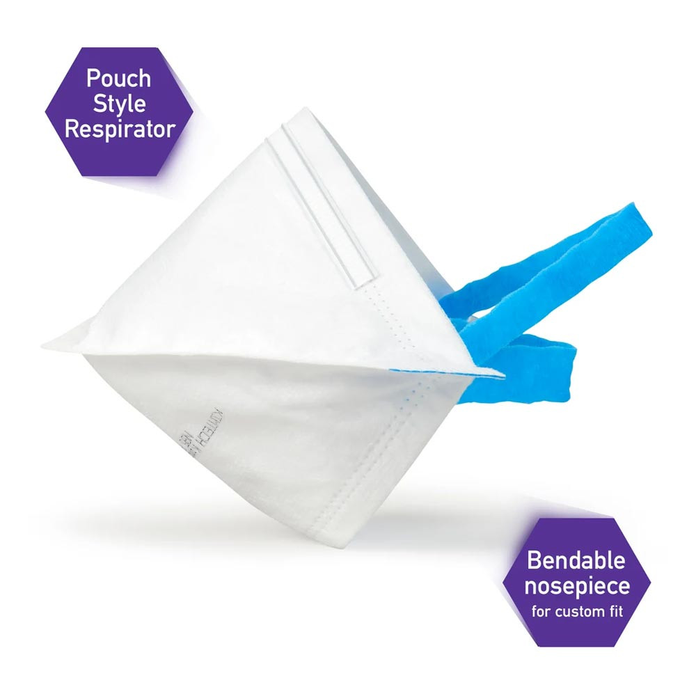 N95 Pouch Respirator (6 packs of 50) | Kimtech™ (53358)