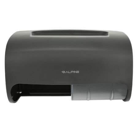 Side-by-Side Double Roll Toilet Paper Dispenser