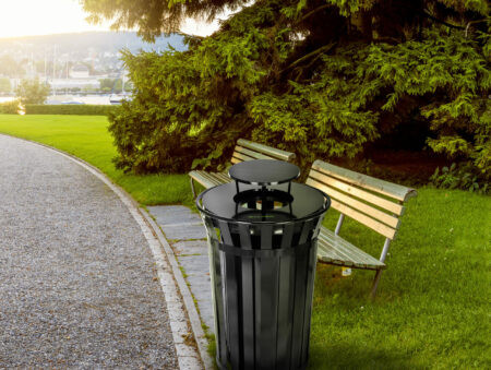 Outdoor Garbage Can